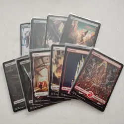 Magic the Gathering MTG, Streets of New Capenna SNC (68x) FULL ART LANDS - Image 1