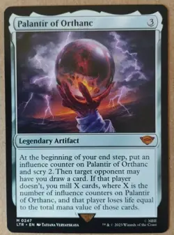MTG Palantir of Orthanc lord of the rings # 0247 Magic LOTR - Image 1