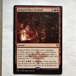 Delayed Blast Fireball - Baldur's Gate Rare Instant Red Regular Magic 676 - Image 1
