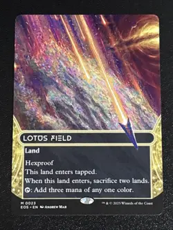 MTG Edge of Eternities Stellar Sights Lotus Field Borderless 0023 Mythic - Image 1