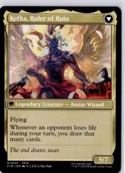 Kefka, Court Mage Final Fantasy Regular NM M 0231 - Image 2