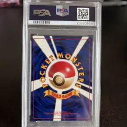 1996 POKEMON JAPANESE BASIC ZAPDOS - HOLO 145 PSA 9 - Image 2