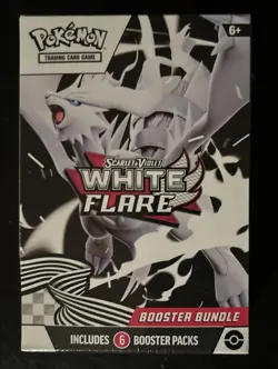 Pokemon TCG: Scarlet & Violet White Flare Booster Bundle Box Factory Sealed - Image 1