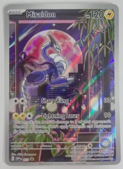 Pokemon Scarlet & Violet Promotional Miraidon #013 Full Art Ungraded Raw Card! - Image 3