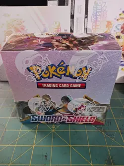 Pokemon Sword and Shield Base Set Booster Box *small hole* - Image 1