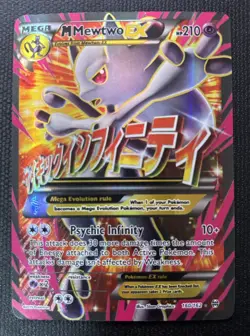 Pokemon TCG 2015 Breakthrough M Mewtwo EX 160/162 - Image 1