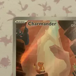 Charmander 168/165 Illustration Rare Pokemon TCG Sv: Scarlet & Violet 151 - LP - Image 2