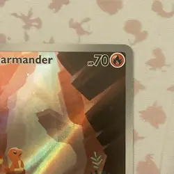 Charmander 168/165 Illustration Rare Pokemon TCG Sv: Scarlet & Violet 151 - LP - Image 3