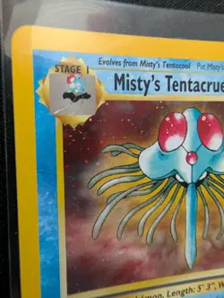 Pokemon Mint 1st Edition Holo Misty's Tentacruel Gym Heroes 10/132 - Image 2