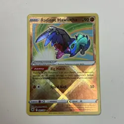 Pokemon TCG Radiant Hawlucha 081/189 Astral Radiance Holo Radiant Rare - Image 1