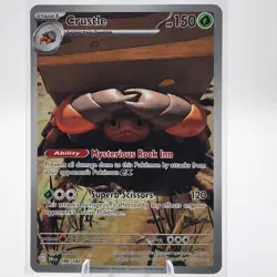 Crustle - 186/182 - Destined Rivals - Pokemon TCG - NM - HOLO - Image 1