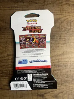 Destined Rivals - Sleeved Booster Pack - Ethan & Ho-Oh Pokemon TCG - Image 2