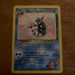 Misty's Cloyster 29/132 Rare Gym Heroes Unlimited WOTC Pokemon TCG LP-NM - Image 1