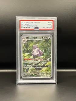 2023 Pokemon 151 English Nidoking Illustration Rare #174 Mint PSA 9 - Image 1