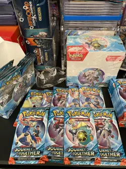 🔥 8 x Pokemon Scarlet & Violet Journey Together Booster Packs - Image 1