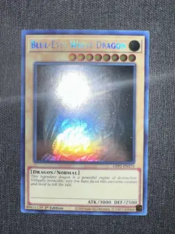 Yu-Gi-Oh! TCG Blue-Eyes White Dragon 1st Edition Ghost Rare Card GFP2-EN175 - Image 1