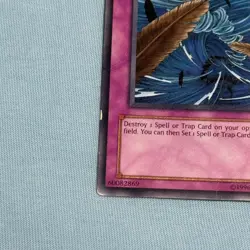 YuGiOh Dust Tornado / Horn Of Heaven Misprint - DB1-EN075 - Name Error Misprint - Image 5