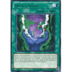 Yugioh! LP Dark Calling - LCGX-EN100 - Rare - Unlimited Edition Lightly Played, - Image 1