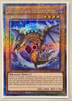 Black Dragon Collapserpent 1st Edition Quarter Century Rare RA04-EN204 Yu-Gi-Oh! - Image 1