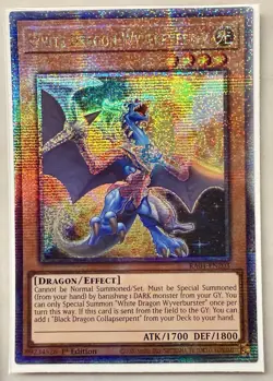 White Dragon Wyverburster 1st Edition Quarter Century Rare RA04-EN203 Yu-Gi-Oh! - Image 1