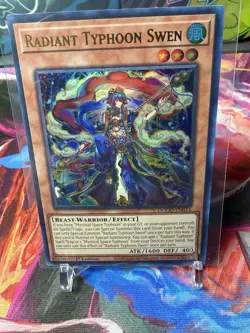 Yu-Gi-Oh! Radiant Typhoon Swen DOOD-EN014 Doom of Dimensions 1st Ed Beast-Warri… - Image 1
