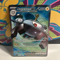 Pokemon TCG Magnezone EX Scarlet & Violet Base Set Holo Ultra Rare Card 226/198 - Image 1