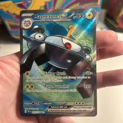 Pokemon TCG Magnezone EX Scarlet & Violet Base Set Holo Ultra Rare Card 226/198 - Image 4