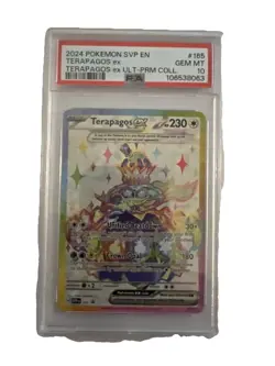 Terapagos ex 165 Sv: Scarlet & Violet Promo Cards Holo PSA 10 - Image 1