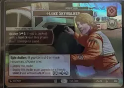 Star Wars Unlimited Showcase Card #1008 ~ Luke Skywalker Hero Of Yavin - Image 1