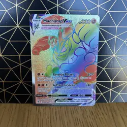 Machamp VMAX 194/189 Astral Radiance Rainbow Secret Rare Holo Pokemon Card - Image 1