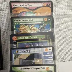Dragon ball Z Vintage Trading Card Lot of 10 Cards (Lot#2) - Image 2