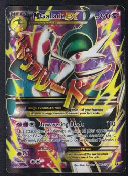 Pokemon TCG M Gallade EX Full Art Ultra Rare Card Roaring Skies 100/108 - Image 1