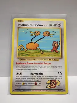 ImakuniU's Doduo 112/108 XY - Evolutions Regular SR Pokemon TCG Card [ENG]* - Image 1
