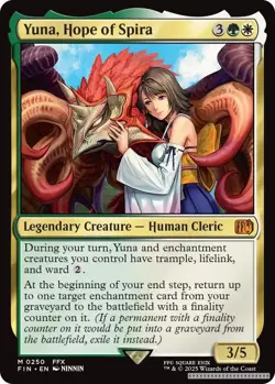 MTG Yuna, Hope of Spira [FIN - 250] - NM [Normal] - Image 1