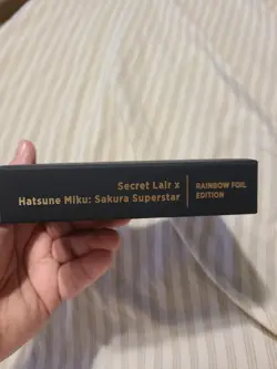 MTG Magic ENGLISH Secret Lair Hatsune Miku Sakura Superstar Foil Contents Sealed - Image 2