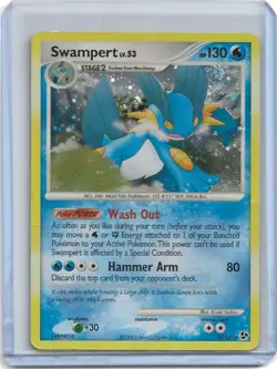 Swampert - 9/106 - Pokemon Great Encounters Holo Card LP - Image 1