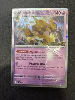 Pokemon TCG - Mega Evolutions Build And Battle Alakazam Deck SEALED - Image 1