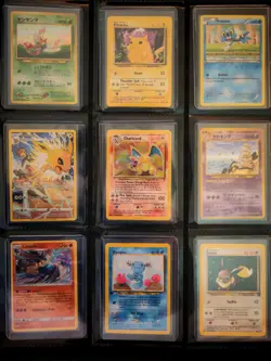 POKEMON WOTC BINDER COLLECTION, HOLO'S, 1ST ED'S, RARES, 108 CARDS - MANY NM - Image 2