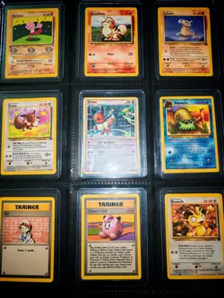 POKEMON WOTC BINDER COLLECTION, HOLO'S, 1ST ED'S, RARES, 108 CARDS - MANY NM - Image 3
