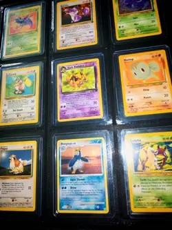 POKEMON WOTC BINDER COLLECTION, HOLO'S, 1ST ED'S, RARES, 108 CARDS - MANY NM - Image 4