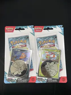 POKEMON TCG JOURNEY TOGETHER Checklane blisters ENGLISH promo Set Yama & Scraggy - Image 1