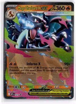 Mega Charizard X EX 029 Promo Near Mint - Image 1