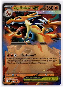 Mega Charizard Y EX 030 Promo Near Mint - Image 1