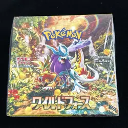 Pokemon TCG Wild Force Scarlet & Violet Booster Box Japanese New Sealed - Image 1