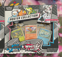 Pokemon TCG Unova Poster Collection Black Bolt & White Flare Lot of 2 - Image 3