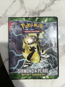 Ultra Pro Pokemon Diamond & PearlSecret Wonders 4-Pocket Binder - Image 1