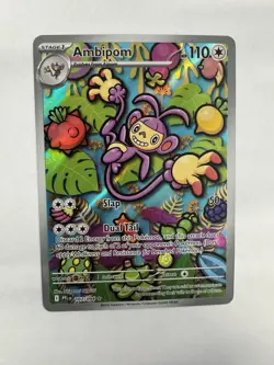 Ambipom Illustration Rare Pokemon Phantasmal Flames 107/094 - Image 1