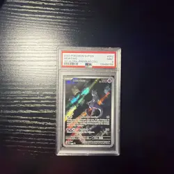 2023 POKEMON SVP EN-SV BLACK STAR PROMO 151 ULTRA-PREMIUM #052 MEWTWO PSA 9 - Image 1