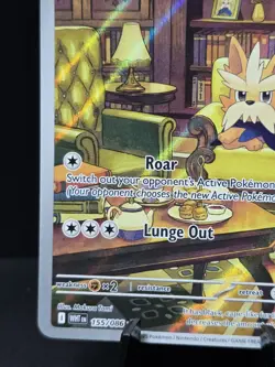 Pokemon Herdier 155/086 White Flare Illustration Rare Full Art Near Mint - Image 5