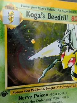 Pokemon Mint 1st Edition Holo Koga's Beedrill Gym Challenge 9/132 - Image 3